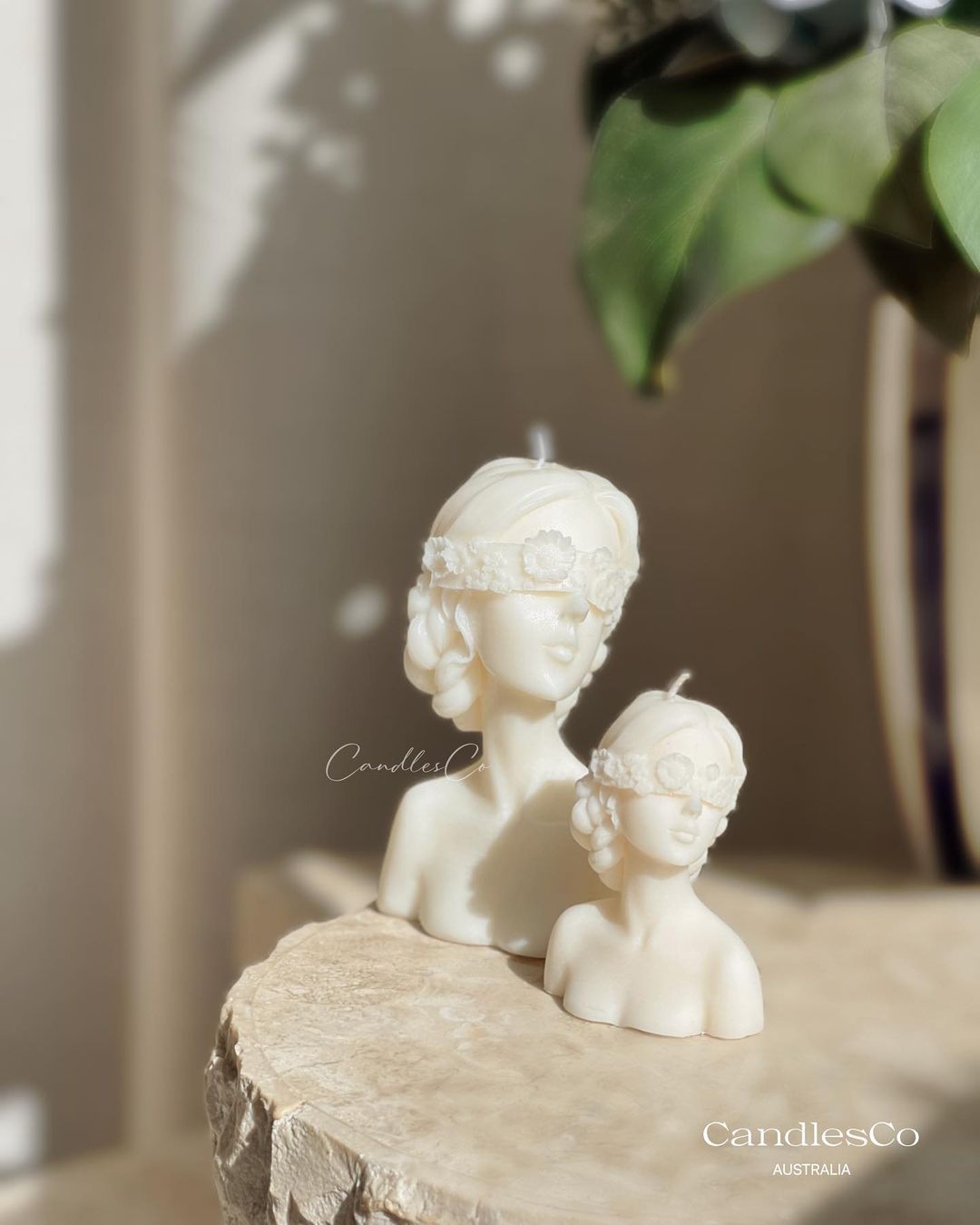 Rose eyes Girl , 3D Scented candle