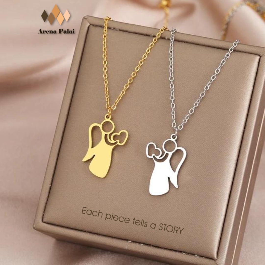 Angels give baby gift, plated in 24Qirat Real gold