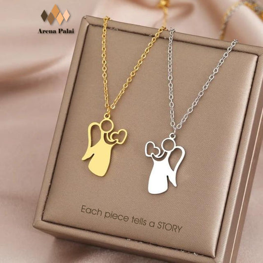 Angels give baby gift, plated in 24Qirat Real gold