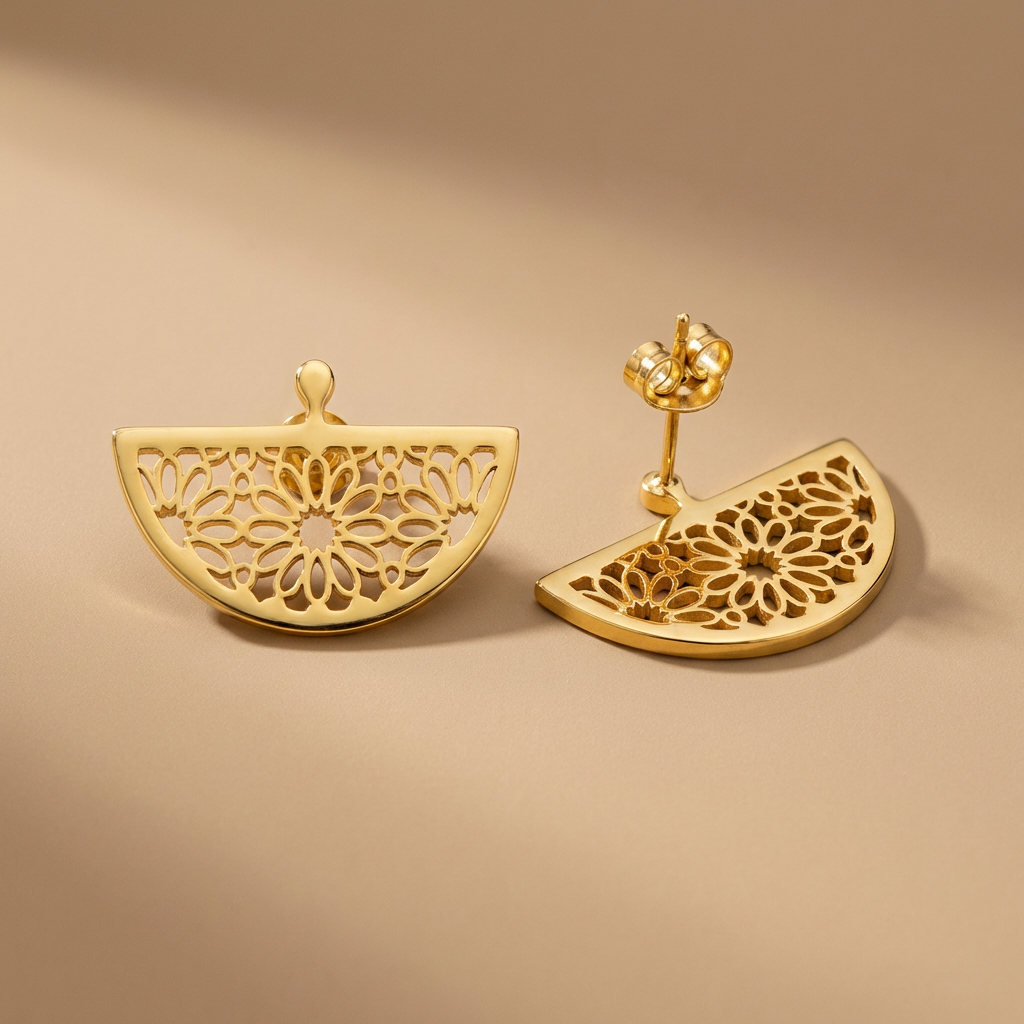 The Ancient Flower Earrings