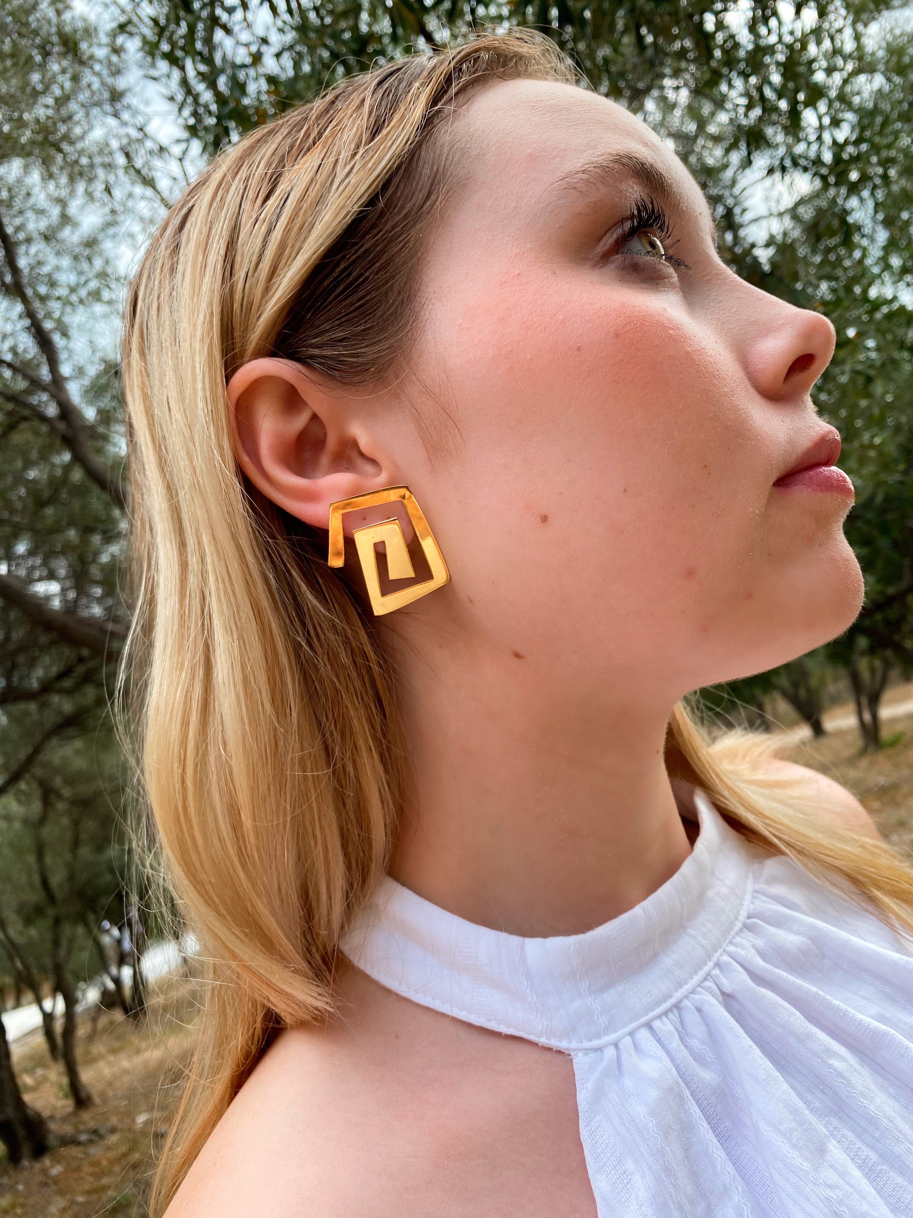 The TREASURE earrings