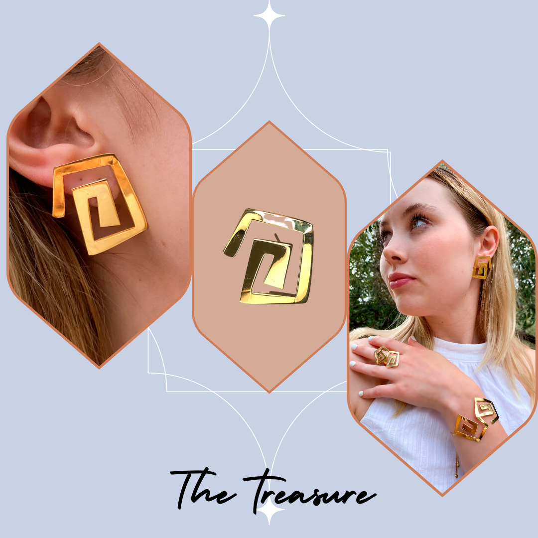 The TREASURE earrings