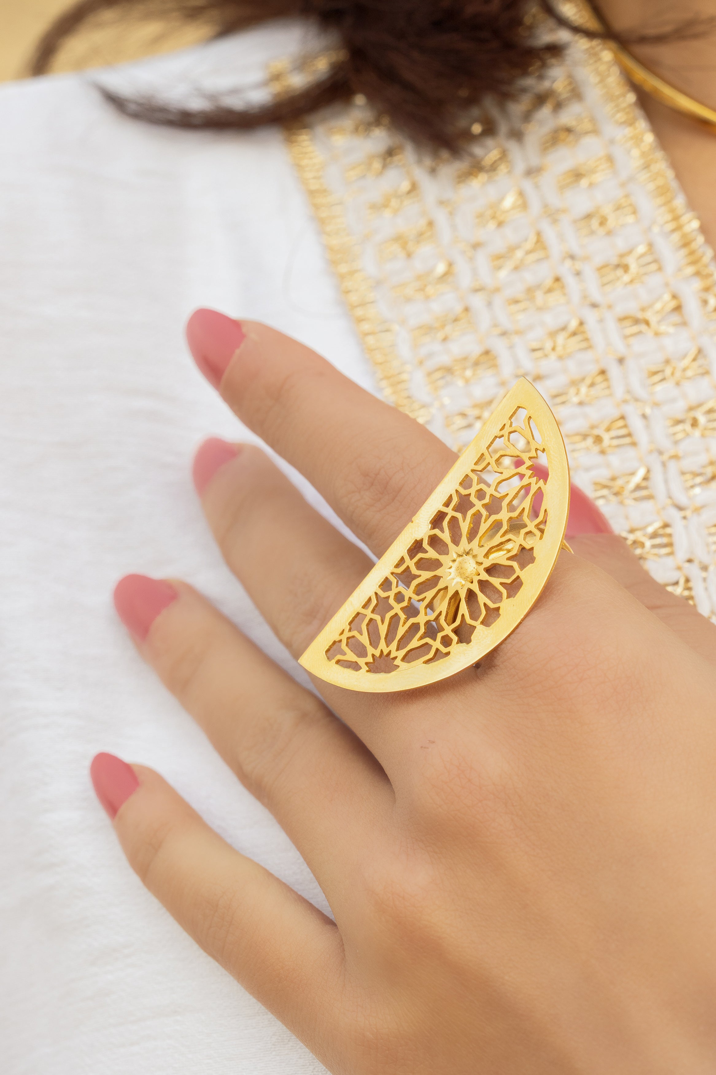 The Ancient Flower Ring