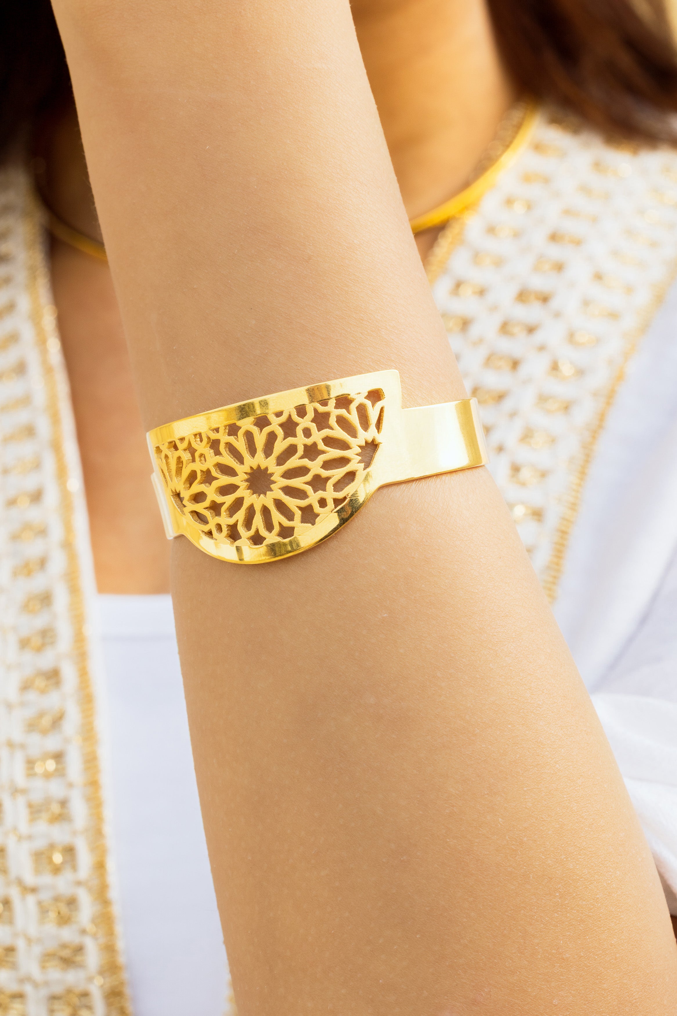 The Ancient Flower Bangle