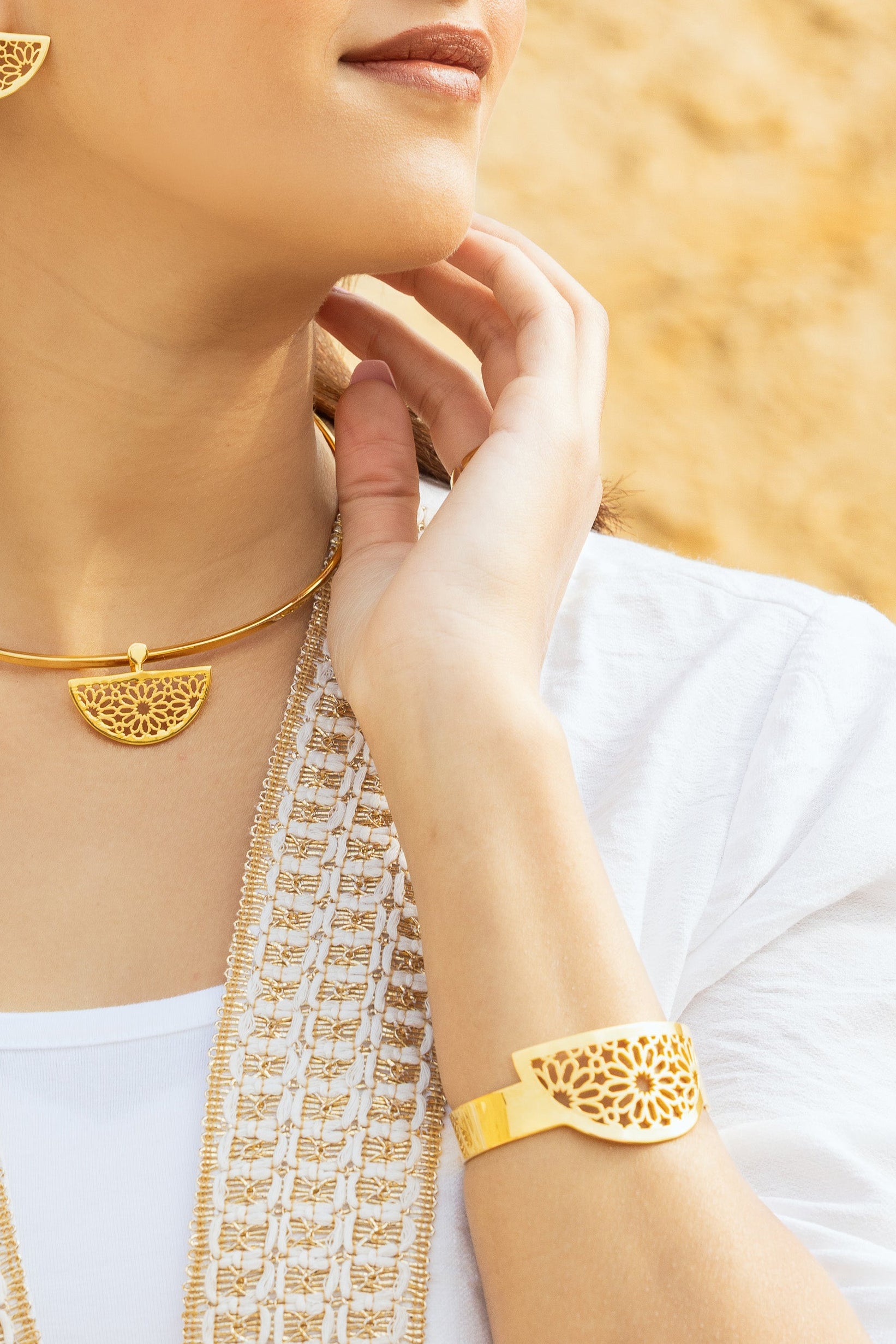 The Ancient Flower Bangle