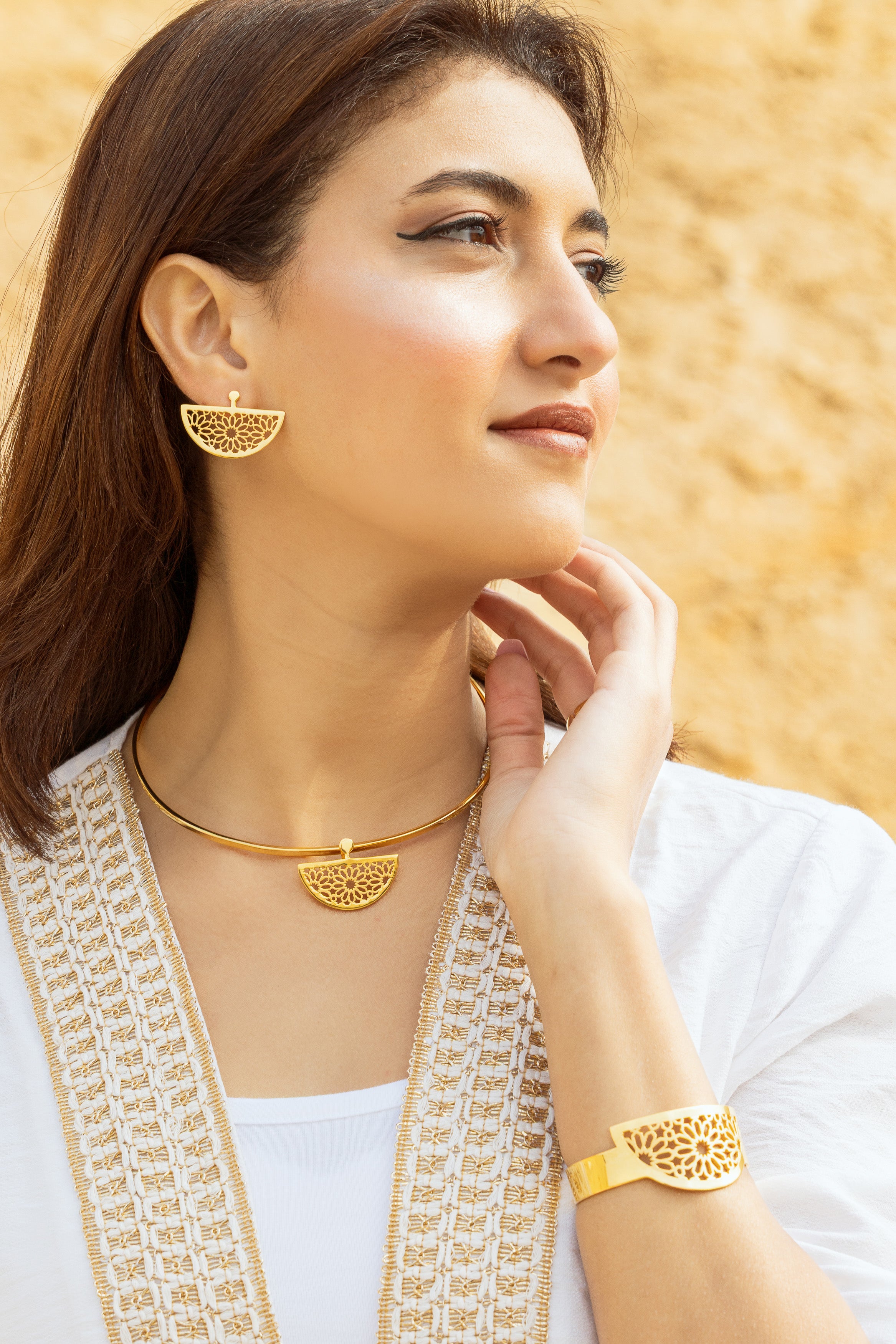 The Ancient Flower Earrings